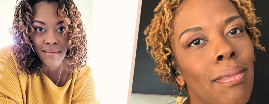 woman with locs, big chop, starting over
